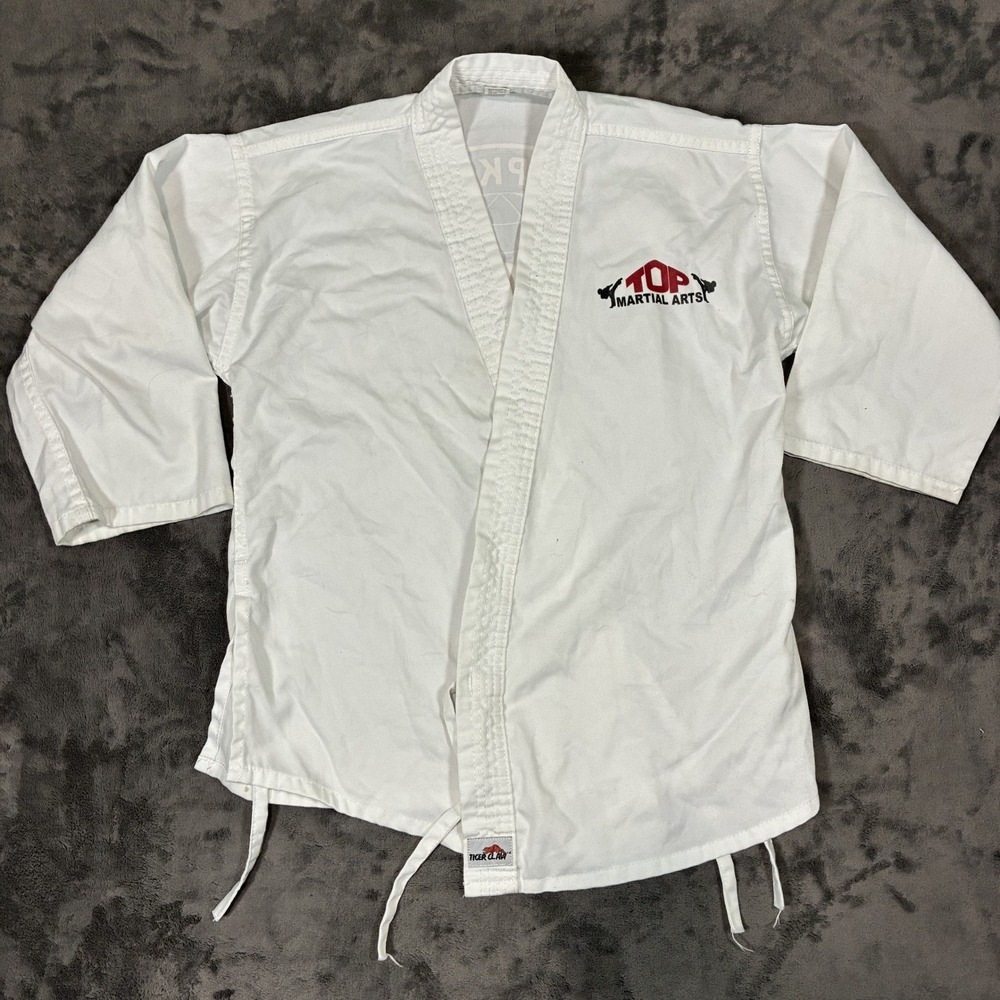 Tiger Claw Hapkido International Martial Arts Top Size 2 White Heavyweight